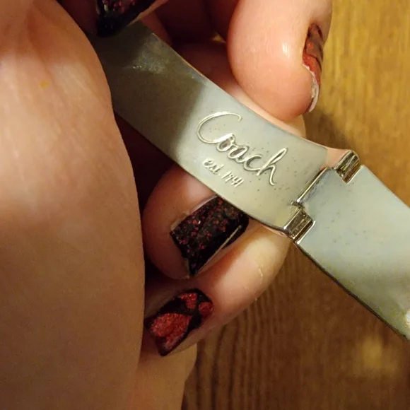 Coach Hinged Bangle Bracelet News without tags! Very colorful and eye catching! - Picture 11 of 11